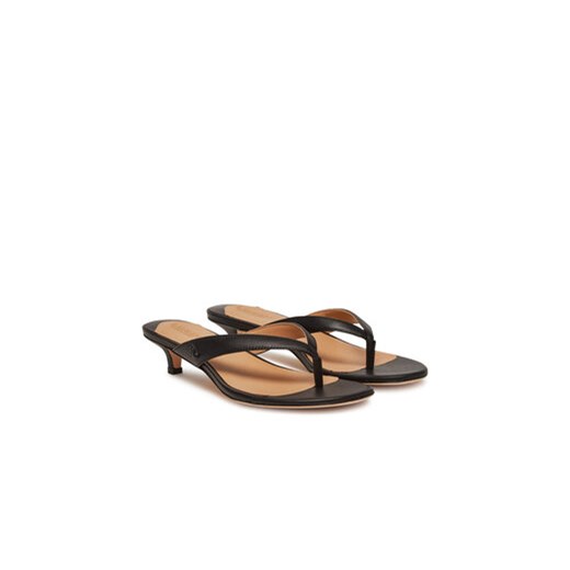 LAUREN RALPH LAUREN Japonki Francesca 802966841001 Czarny 40 MODIVO