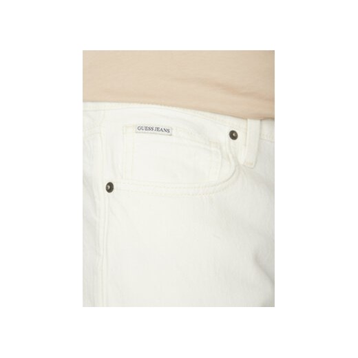 Guess Jeans Jeansy M5GA1B D5OC1 Beżowy Straight Fit 31_32 MODIVO