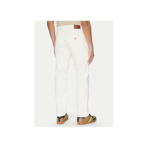 Guess Jeans Jeansy M5GA1B D5OC1 Beżowy Straight Fit 30_32 MODIVO