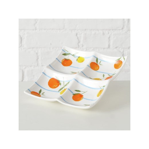 Boltze Miska &quot;Fruits&quot; w kolorze pomarańczowo-żółtym - 17 x 17 cm ze sklepu Limango Polska w kategorii Miski - zdjęcie 179383960