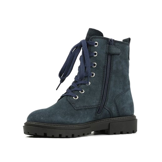 Granatowe buty zimowe dziecięce Richter jesienne sznurowane 