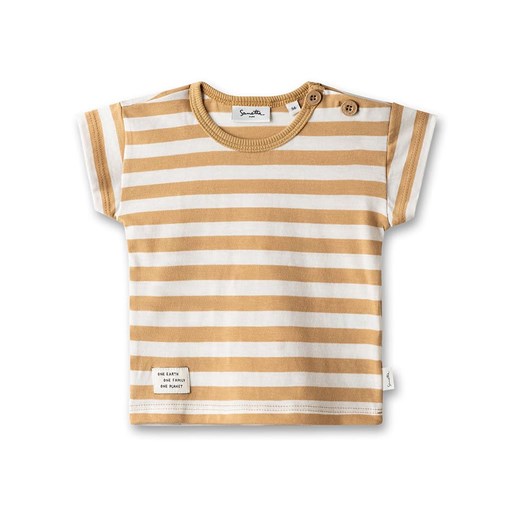Sanetta Kidswear Koszulka w kolorze jasnobrązowym ze sklepu Limango Polska w kategorii T-shirty chłopięce - zdjęcie 179385014