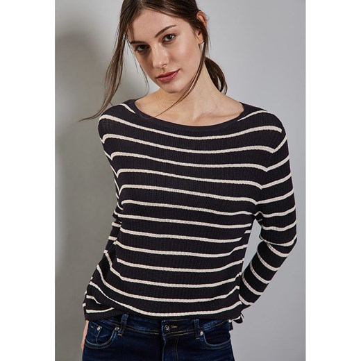 Street One Sweter w kolorze granatowo-białym ze sklepu Limango Polska w kategorii Swetry damskie - zdjęcie 179388413