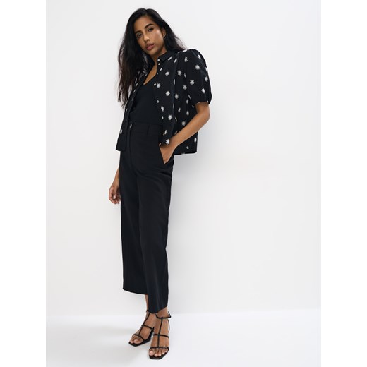 Mohito - Prążkowany top - czarny Mohito M Mohito