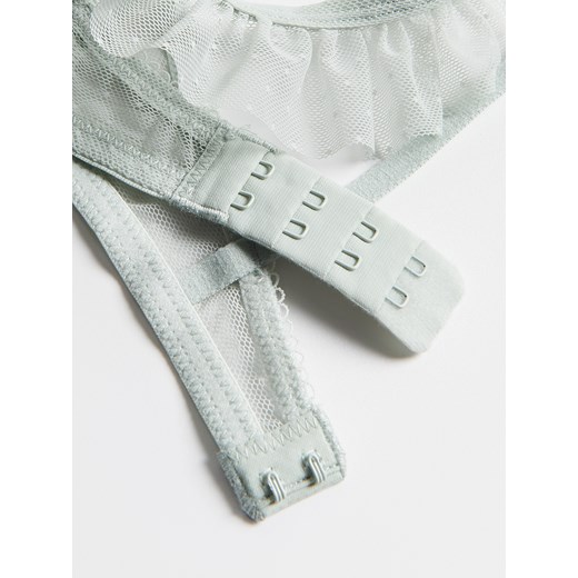 Reserved - Miękki biustonosz z fiszbinami - jasnozielony Reserved 75D Reserved