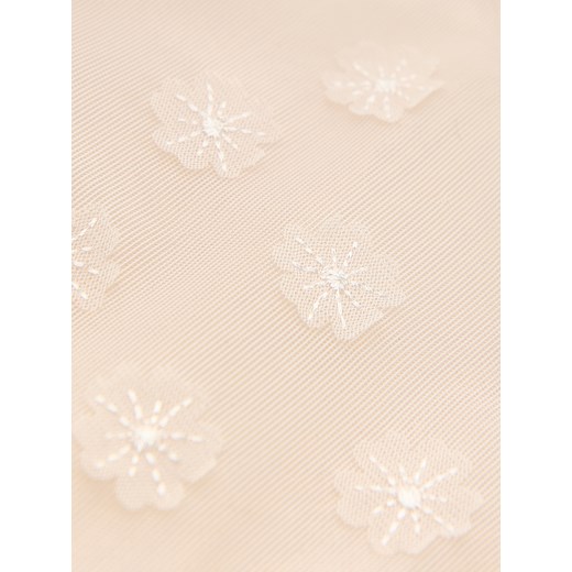 Reserved - Siateczkowe majtki figi - kremowy Reserved S Reserved