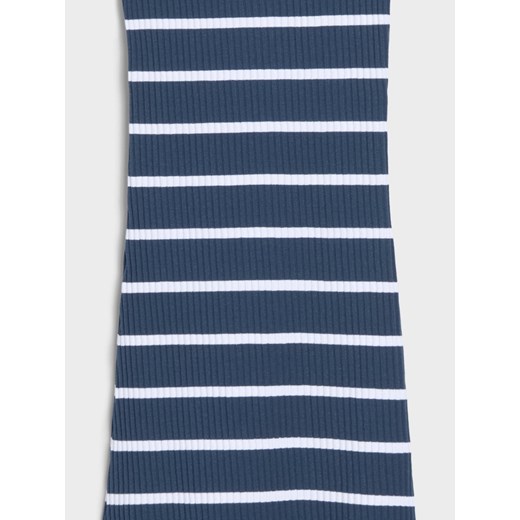 Sinsay - Sukienka z prążkowanej dzianiny w paski - wielobarwny Sinsay 152 Sinsay