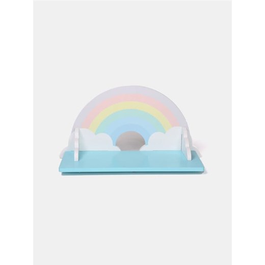 Sinsay - Półka z motywem kolorowej tęczy - błękitny Sinsay One Size Sinsay