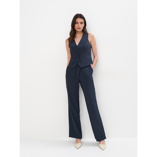 Mohito - Spodnie z wiskozą - szary Mohito 36 Mohito