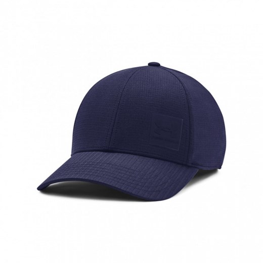 Męska czapka z daszkiem Under Armour Iso-chill Armourvent STR - granatowa ze sklepu Sportstylestory.com w kategorii Czapki z daszkiem męskie - zdjęcie 179396640