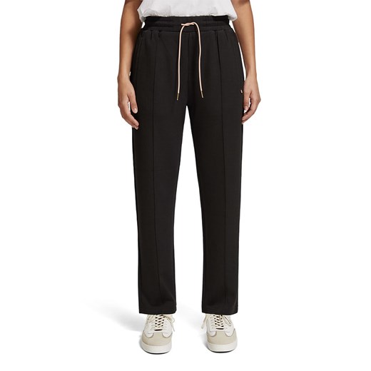 Scotch &amp; Soda Spodnie dresowe w kolorze czarnym ze sklepu Limango Polska w kategorii Spodnie damskie - zdjęcie 179397644