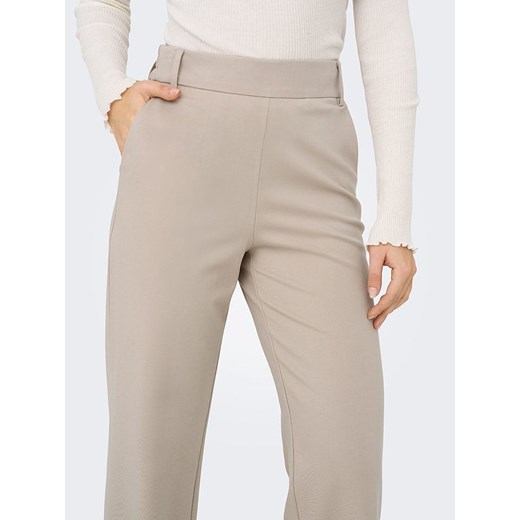 ONLY Spodnie w kolorze beżowym L/L32 promocja Limango Polska