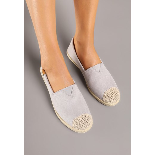 Espadryle damskie Renee tkaninowe casualowe