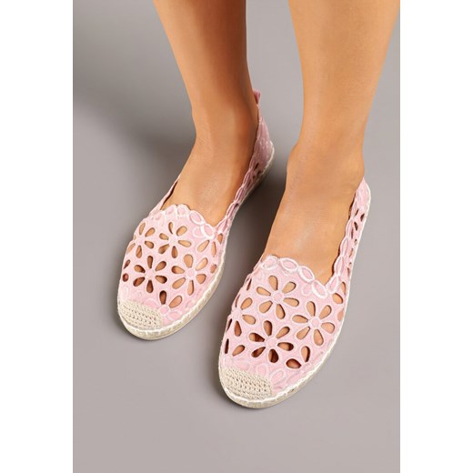 Espadryle damskie Renee bez zapięcia casualowe z tkaniny