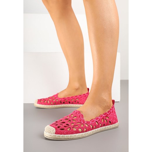 Espadryle damskie Renee tkaninowe casual płaskie