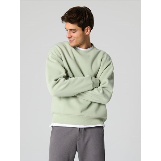 Sinsay - Bluza - zielony ze sklepu Sinsay w kategorii Bluzy męskie - zdjęcie 179403682