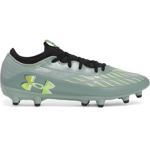 Buty piłkarskie korki lanki uniseks Under Armour UA U Magnetico Select 4 Fg - zielone ze sklepu Sportstylestory.com w kategorii Buty sportowe męskie - zdjęcie 179403840