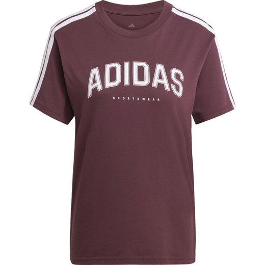 Koszulka damska Lounge Soft-Side Graphic Adidas ze sklepu SPORT-SHOP.pl w kategorii Bluzki damskie - zdjęcie 179404584