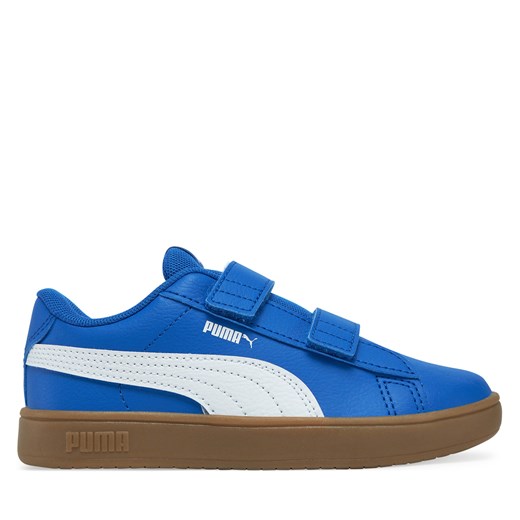 Sneakersy Puma Rickie Classic V 394253 17 Niebieski ze sklepu eobuwie.pl w kategorii Buty sportowe dziecięce - zdjęcie 179405952
