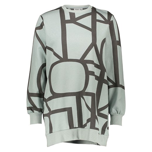 ONLY Bluza w kolorze jasnozielono-brązowym ze sklepu Limango Polska w kategorii Bluzy damskie - zdjęcie 179406434