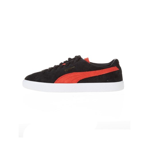 Puma Skórzane sneakersy &quot;VTG Teams&quot; w kolorze czarno-niebieskim ze sklepu Limango Polska w kategorii Trampki damskie - zdjęcie 179406471