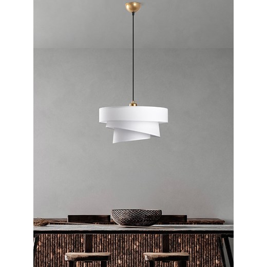 ABERTO DESIGN Lampa wisząca w kolorze białym - Ø 40 cm ze sklepu Limango Polska w kategorii Oświetlenie - zdjęcie 179406541