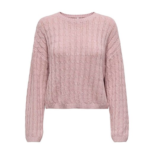ONLY Sweter w kolorze jasnoróżowym ze sklepu Limango Polska w kategorii Swetry damskie - zdjęcie 179406891