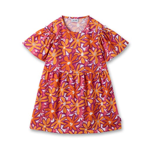 Sanetta Kidswear Sukienka w kolorze pomarańczowo-fioletowym ze sklepu Limango Polska w kategorii Sukienki dziewczęce - zdjęcie 179407042