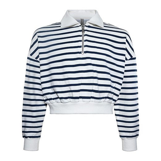 Blue Effect Bluza w kolorze biało-granatowym ze sklepu Limango Polska w kategorii Bluzy dziewczęce - zdjęcie 179407790