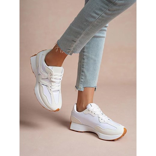 Foreverfolie Sneakersy w kolorze białym Foreverfolie 39 okazja Limango Polska
