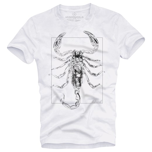 T-shirt męski UNDERWORLD Scorpion ze sklepu morillo w kategorii T-shirty męskie - zdjęcie 179407984