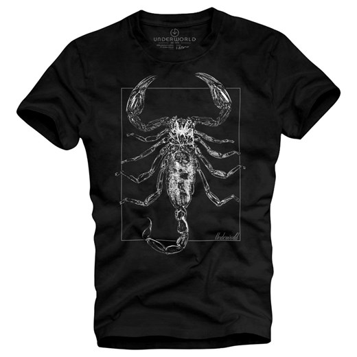 T-shirt męski UNDERWORLD Scorpion ze sklepu morillo w kategorii T-shirty męskie - zdjęcie 179408043
