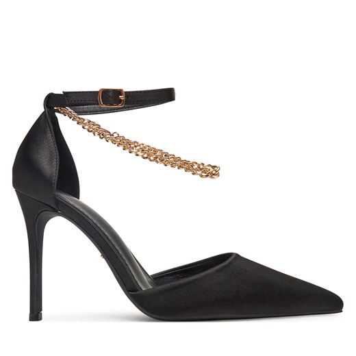 Czółenka DeeZee eleganckie z klamrą na szpilce 