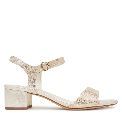 Sandały damskie Tamaris eleganckie na obcasie z klamrą 