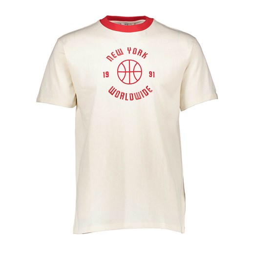 Puma Koszulka &quot;Rhuigi Graphic&quot; w kolorze kremowo-czerwonym ze sklepu Limango Polska w kategorii T-shirty męskie - zdjęcie 179410592