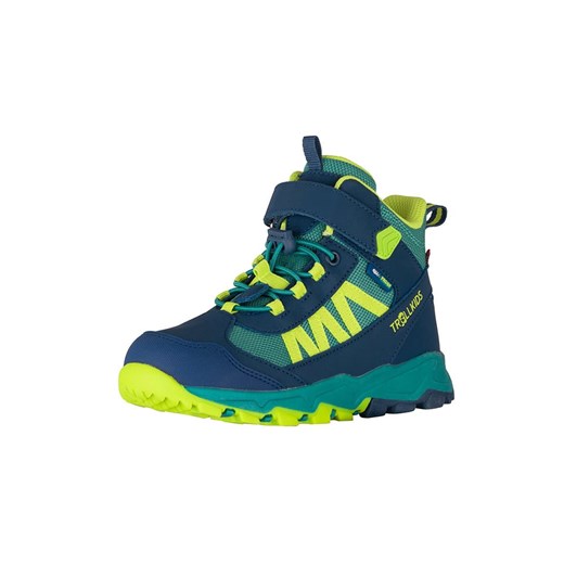 Trollkids Buty trekkingowe &quot;Tronfjell&quot; w kolorze niebiesko-zielonym ze sklepu Limango Polska w kategorii Buty trekkingowe dziecięce - zdjęcie 179410710