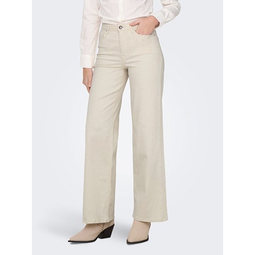 ONLY Dżinsy - Comfort fit - w kolorze beżowym ze sklepu Limango Polska w kategorii Jeansy damskie - zdjęcie 179410961