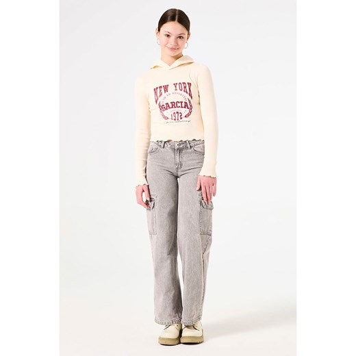 Garcia Koszulka w kolorze beżowo-czerwonym Garcia 152/158 okazja Limango Polska