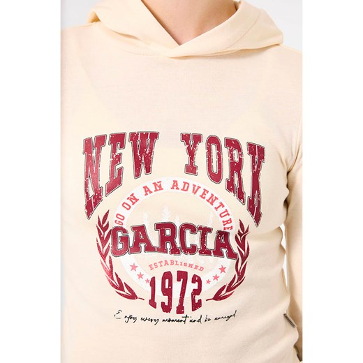 Garcia Koszulka w kolorze beżowo-czerwonym Garcia 128/134 wyprzedaż Limango Polska