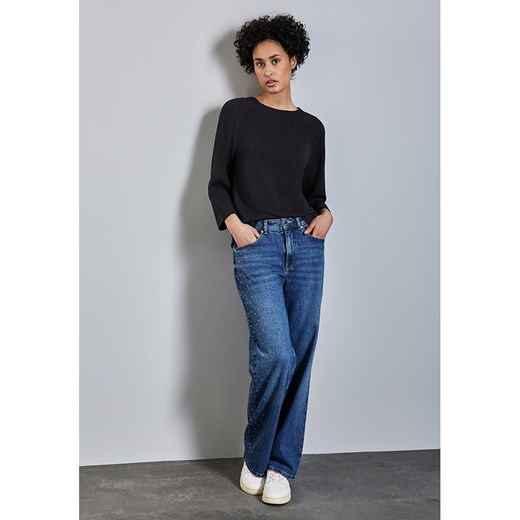 Street One Bluza w kolorze czarnym ze sklepu Limango Polska w kategorii Bluzy damskie - zdjęcie 179411623