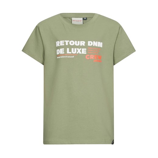 Retour Koszulka &quot;Zeb&quot; w kolorze khaki ze sklepu Limango Polska w kategorii T-shirty chłopięce - zdjęcie 179411834