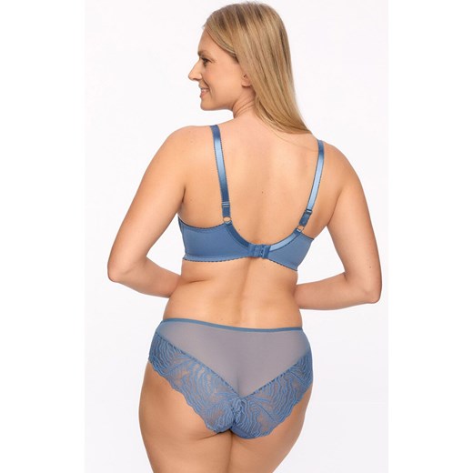 Gaia figi damskie Isla Art.1228, Kolor niebieski, Rozmiar 2XL, Gaia ze sklepu Intymna w kategorii Majtki damskie - zdjęcie 179412053