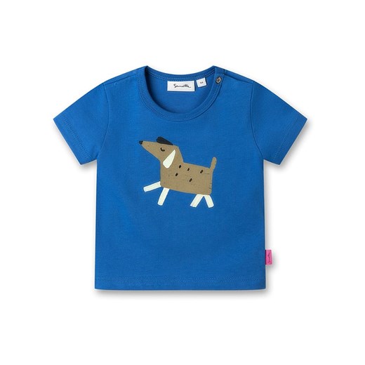 Sanetta Kidswear Koszulka w kolorze niebieskim ze sklepu Limango Polska w kategorii Kaftaniki i bluzki - zdjęcie 179412494