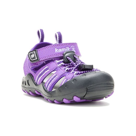 Sandały dziecięce Kamik fioletowe na rzepy 
