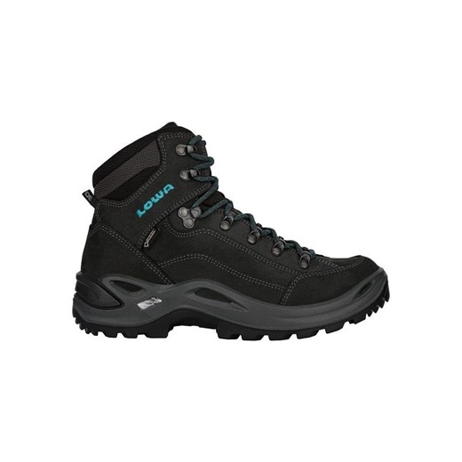 LOWA Skórzane buty turystyczne &quot;Renegade GTX Mid Ws&quot; w kolorze czarnym ze sklepu Limango Polska w kategorii Buty trekkingowe damskie - zdjęcie 179412584