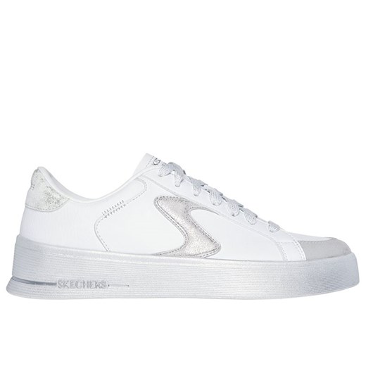 Buty damskie Skechers Hiland Quite Chic 185170WSL - białe ze sklepu streetstyle24.pl w kategorii Buty sportowe damskie - zdjęcie 179412664