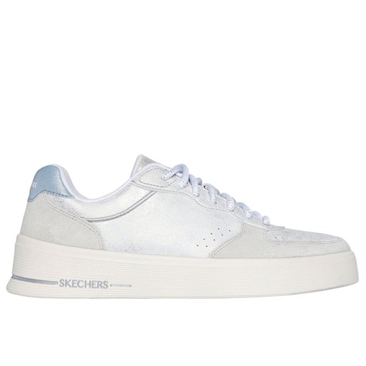 Buty damskie Skechers Hiland Shimmering Splendid 185171GRY - szare ze sklepu streetstyle24.pl w kategorii Buty sportowe damskie - zdjęcie 179412670