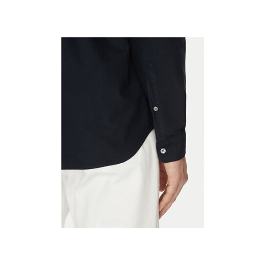 Koszula męska czarna Lacoste z długim rękawem 