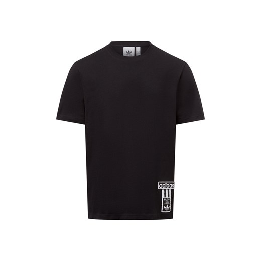 adidas Originals Koszulka męska - Adibreak Mężczyźni Bawełna czarny jednolity ze sklepu vangraaf w kategorii T-shirty męskie - zdjęcie 179416362