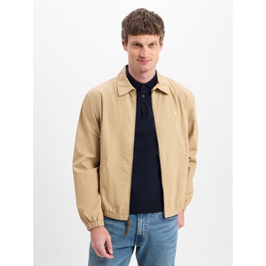 Polo Ralph Lauren Bluza męska Mężczyźni Bawełna piaskowy jednolity ze sklepu vangraaf w kategorii Bluzy męskie - zdjęcie 179416384